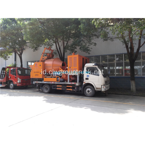 Truk curah Dongfeng 4X2 5cbm baru untuk transportasi